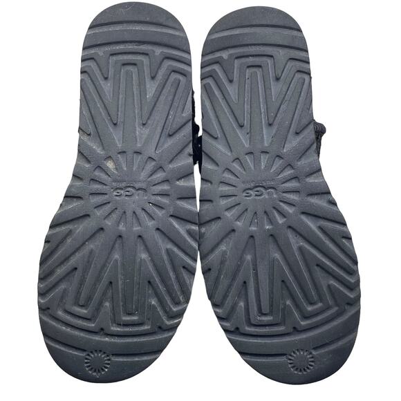 UGG Women's Classic Short Black Sequin Winter Boot Size US 7 - Picture 9 of 12